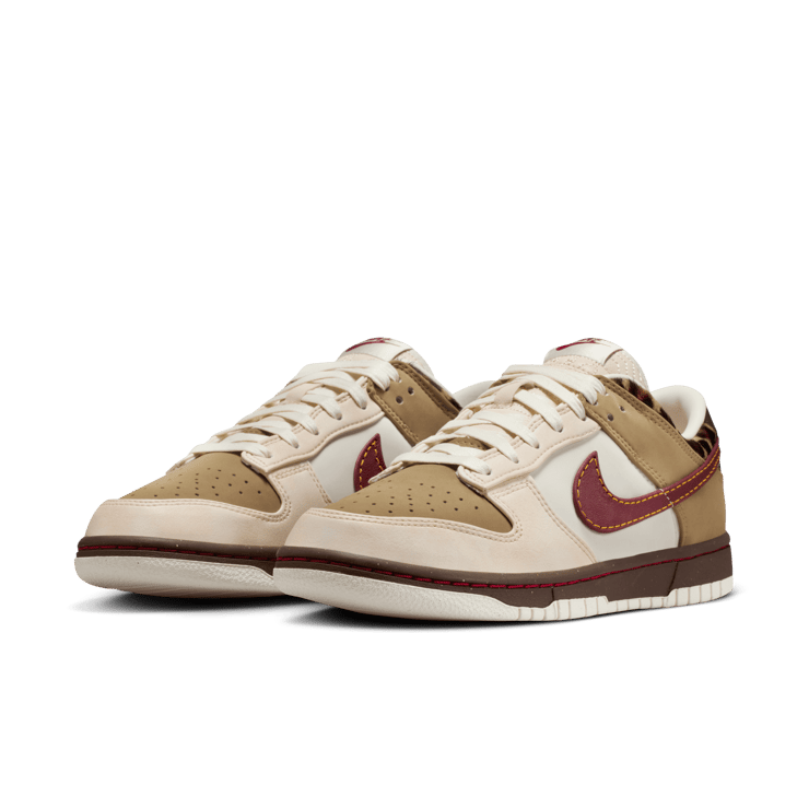 Nike Dunk Low Khaki Leopard (W) Angle 8