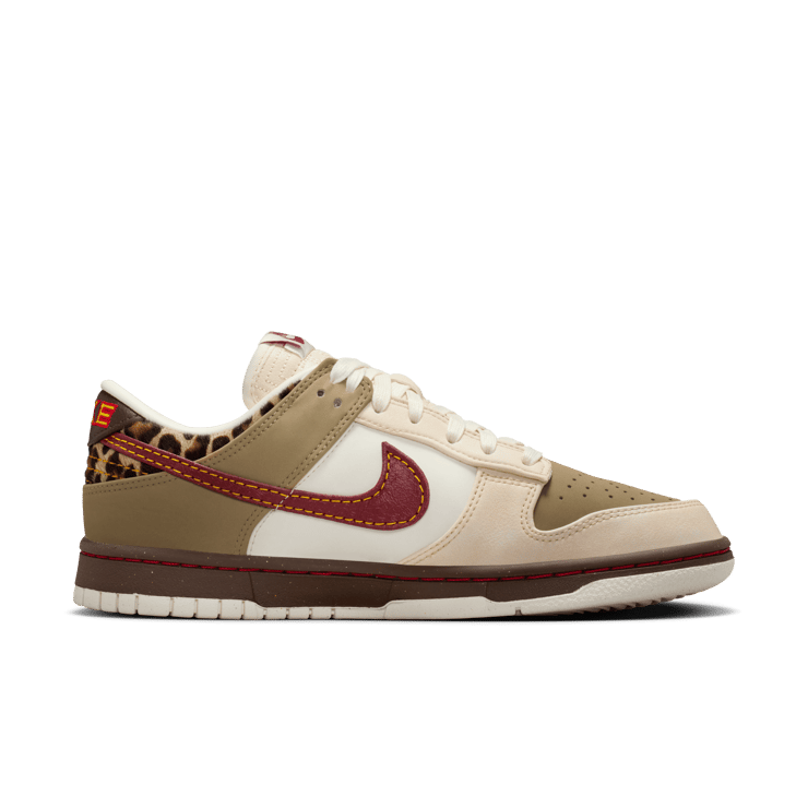 Nike Dunk Low Khaki Leopard (W) Angle 0
