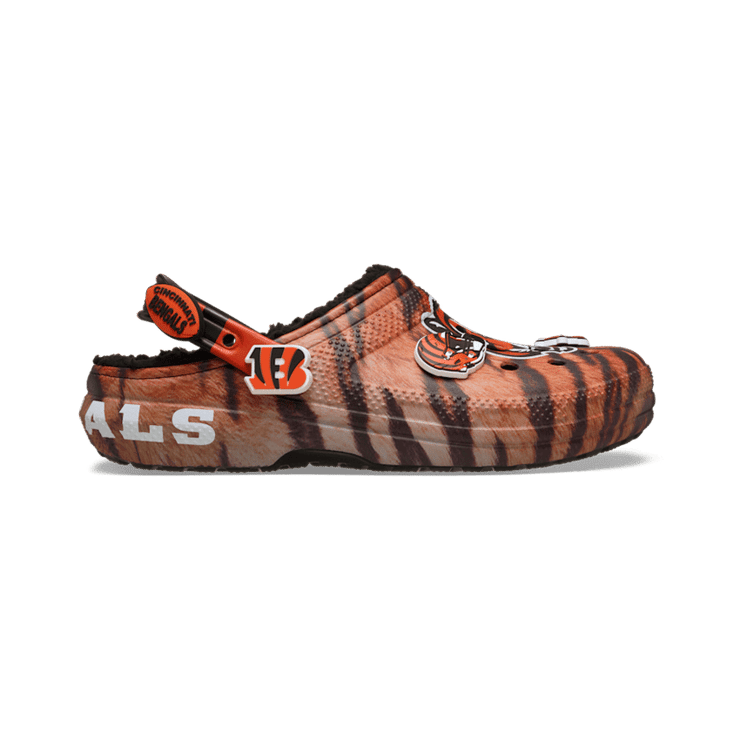 Crocs Classic Line Clogs NFL Cincinnati Bengals Angle 1