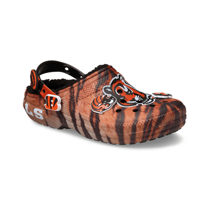 Crocs Classic Line Clogs NFL Cincinnati Bengals Angle 3