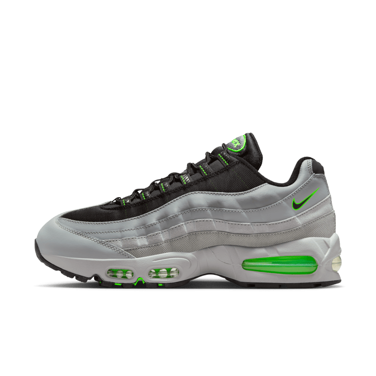 Nike Air Max 95 Big Bubble Light Smoke Grey Angle 2