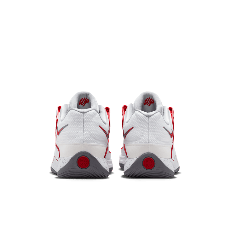 Nike KD 18 White University Red Angle 4
