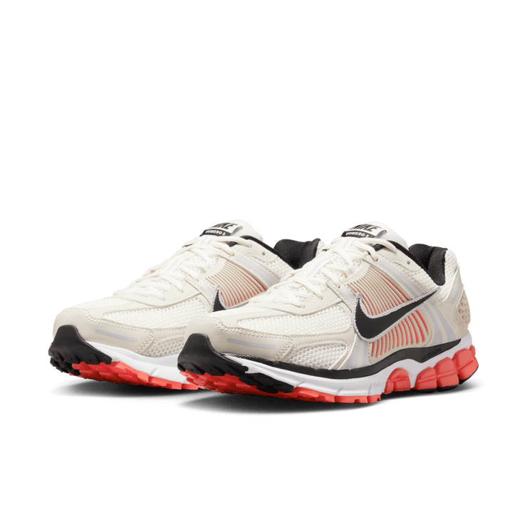 Nike Zoom Vomero 5 Light Orewood Brown Bright Crimson Angle 5
