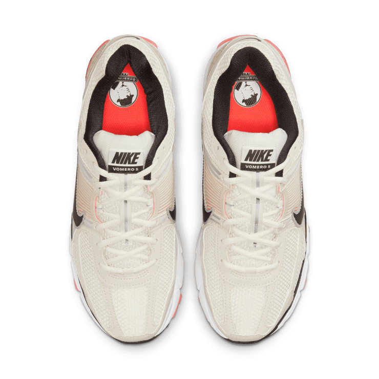Nike Zoom Vomero 5 Light Orewood Brown Bright Crimson Angle 22