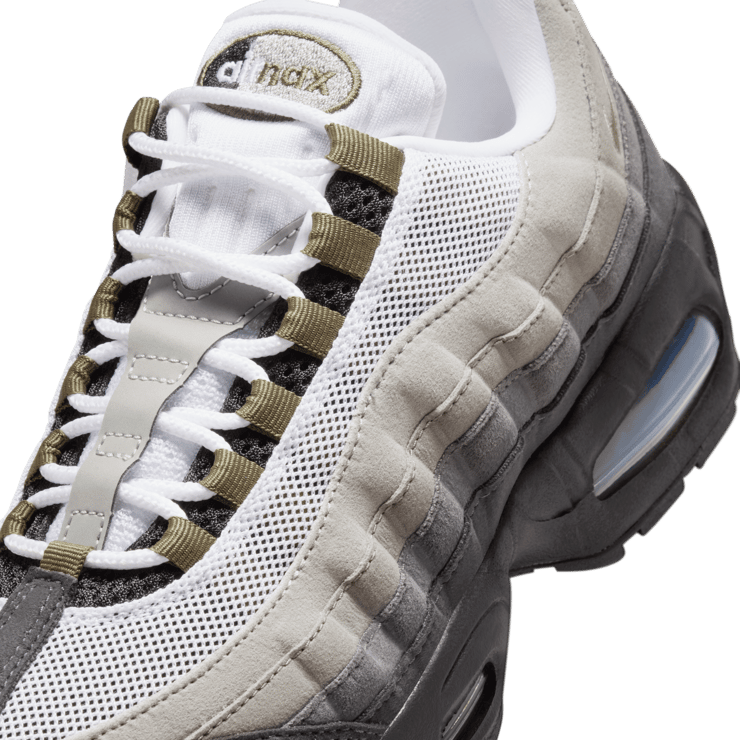 Nike Air Max 95 OG Black Medium Olive Angle 7