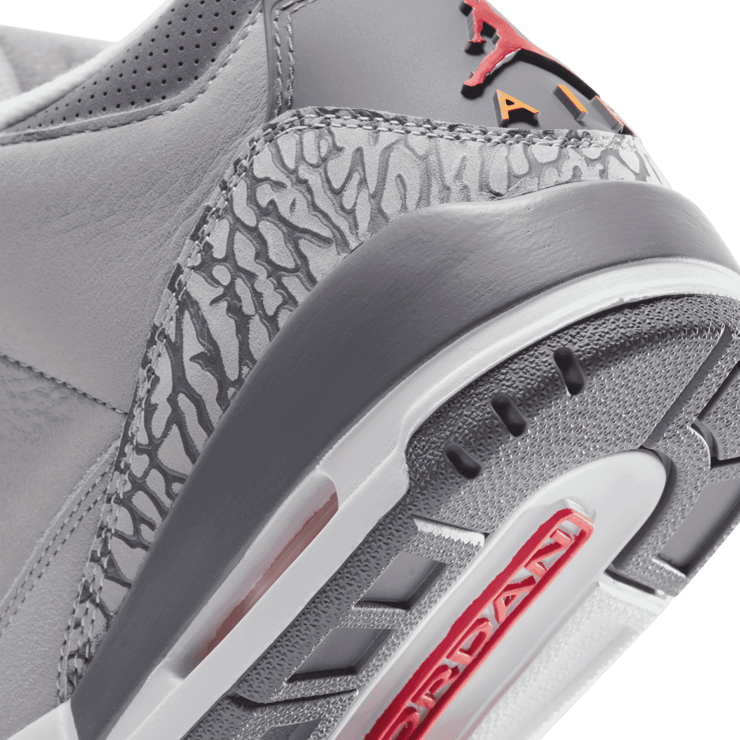 Air Jordan 3 Retro Cool Grey Angle 5
