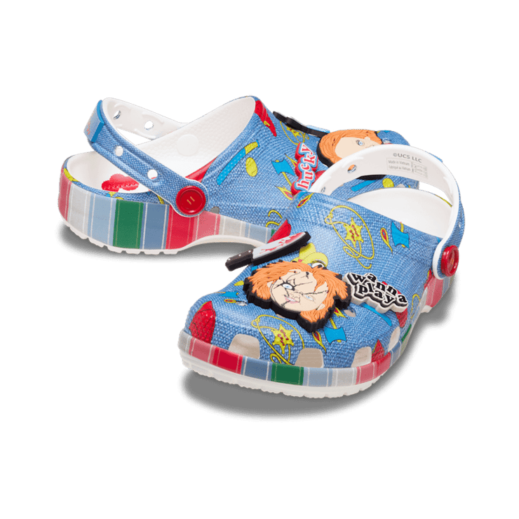 Crocs Classic Clog Child's Play Chucky Angle 0