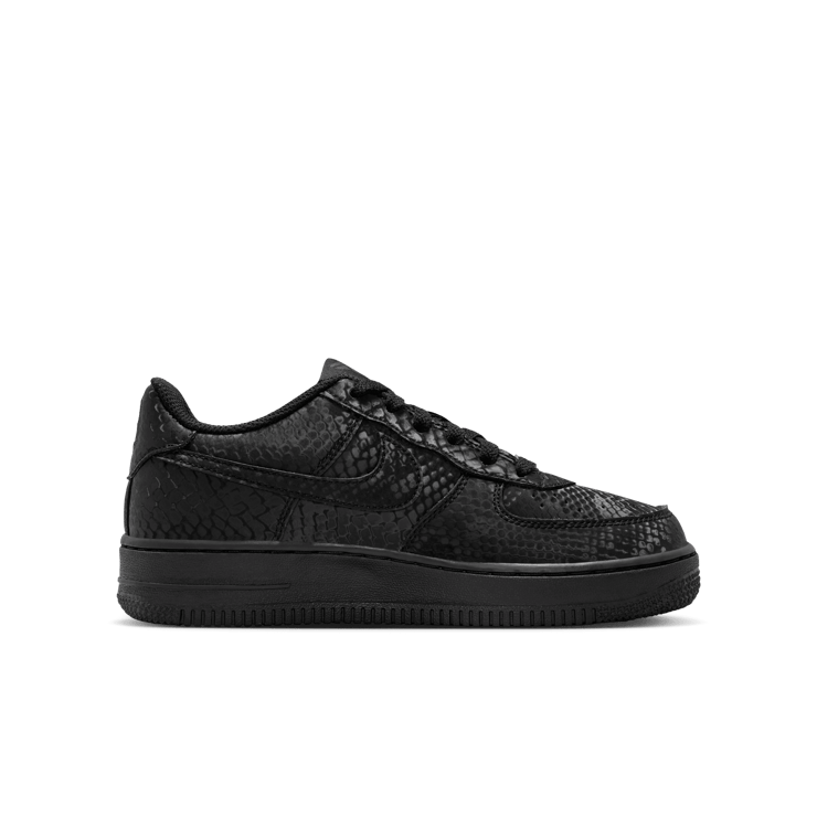 Nike Air Force 1 Low Kobe Forever Black (GS) Angle 8