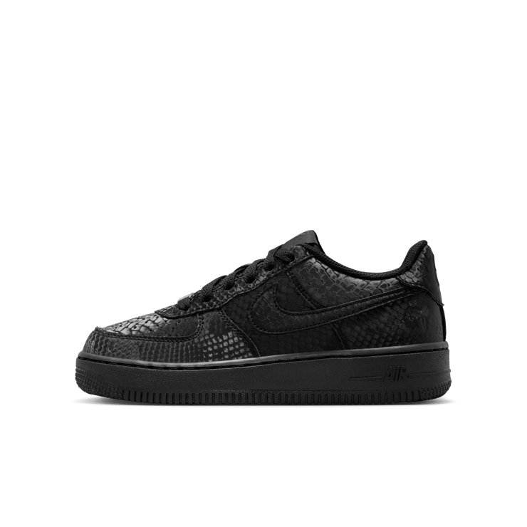 Nike Air Force 1 Low Kobe Forever Black (GS) Angle 2