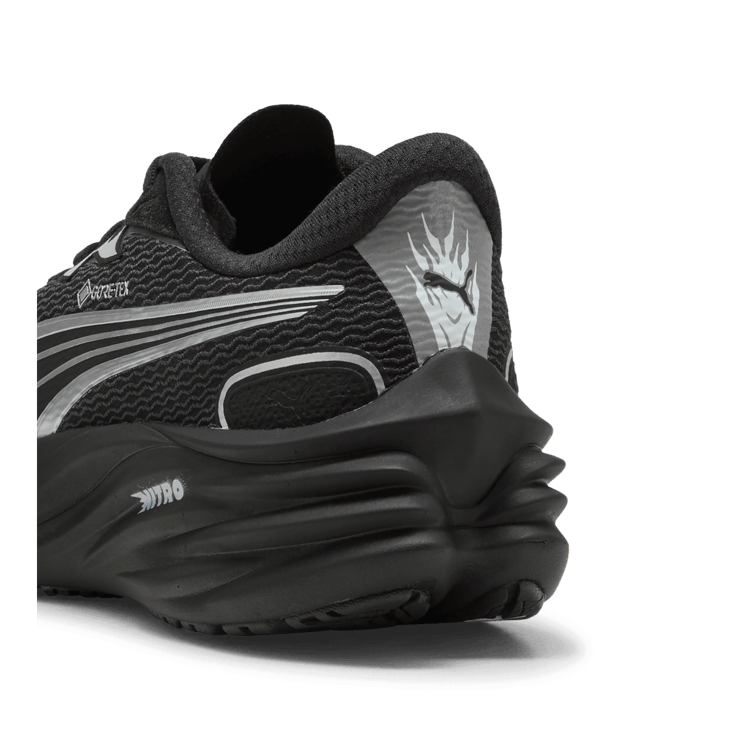 Puma Velocity Nitro 4 Gore-Tex Black Silver Angle 4