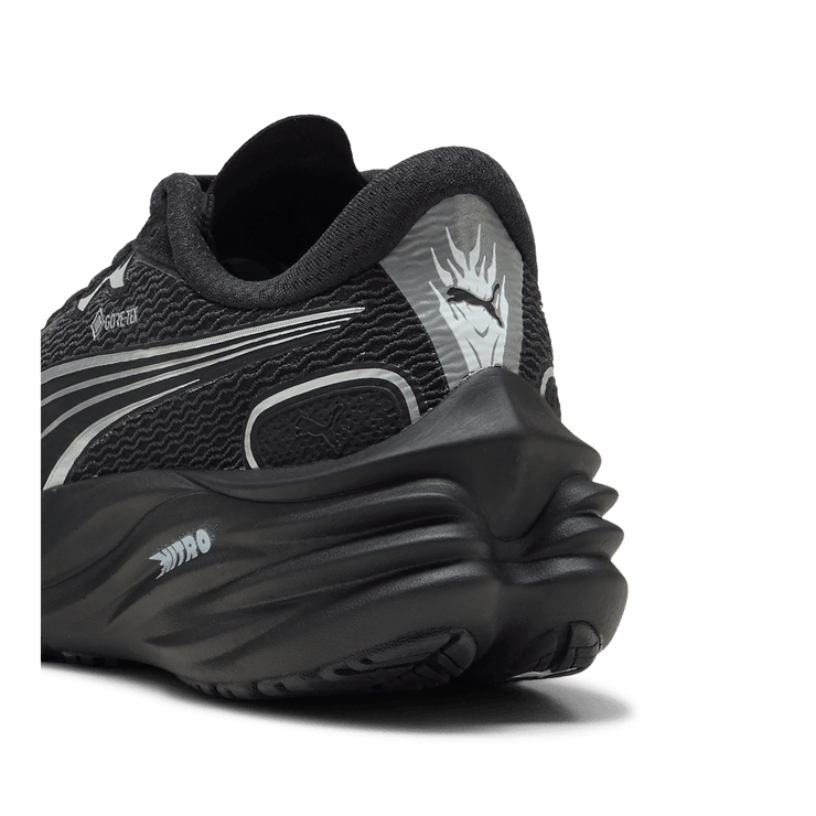 Puma Velocity Nitro 4 Gore-Tex Black Silver (W) Angle 4