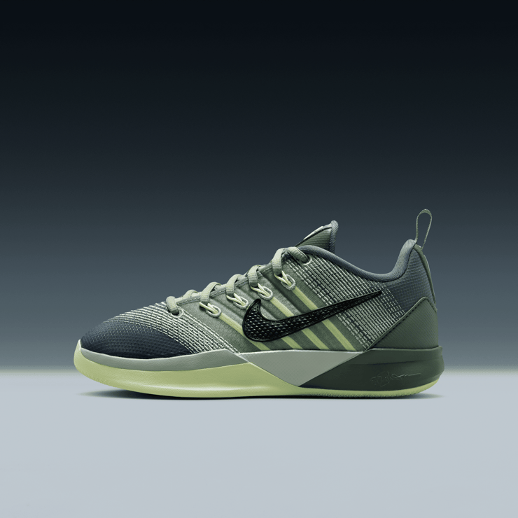 Nike Sabrina 3 Clay Green (GS) Angle 12