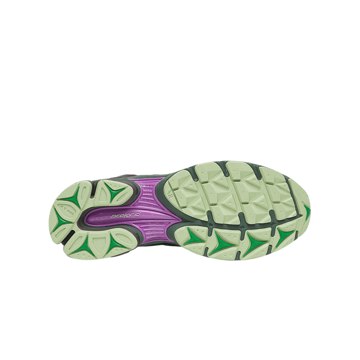 Saucony ProGrid Triumph 4 Jae Tips Flowers Grow Uptown Perilla Angle 4