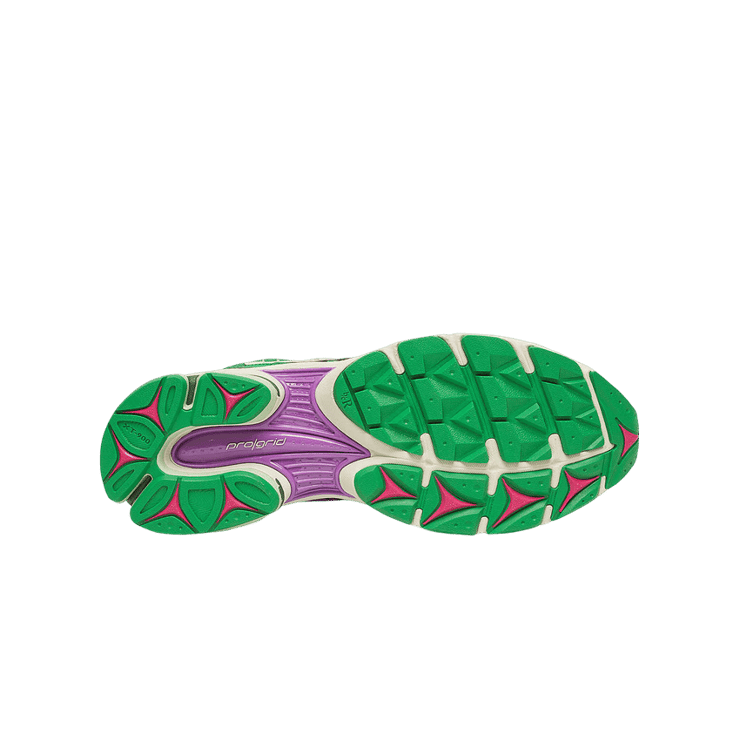 Saucony ProGrid Triumph 4 Jae Tips Flowers Grow Uptown Sugar Maple Angle 4