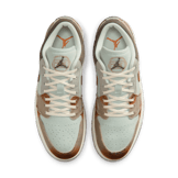 Air Jordan 1 Low SE Rust Canvas Angle 16