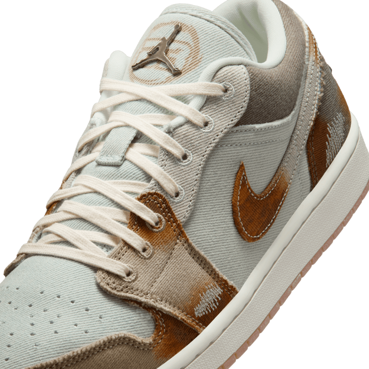 Air Jordan 1 Low SE Rust Canvas Angle 28