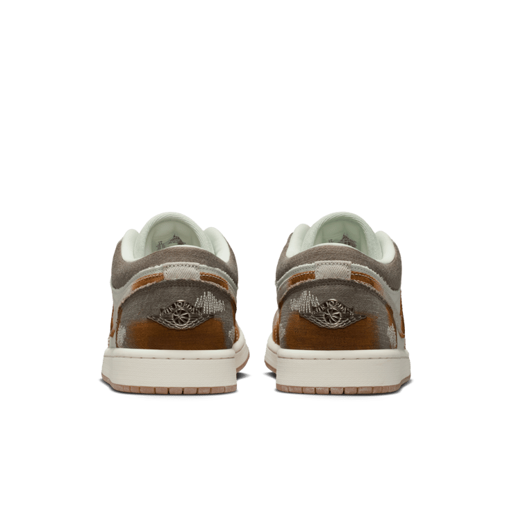 Air Jordan 1 Low SE Rust Canvas Angle 0