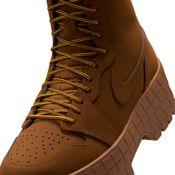 Air Jordan 1 Brooklyn Boot Light British Tan (W) Angle 48