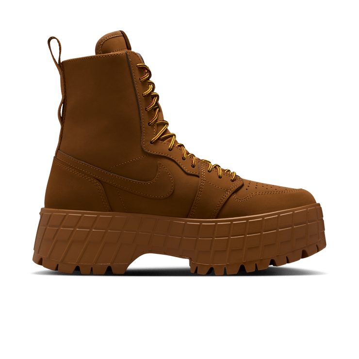 Air Jordan 1 Brooklyn Boot Light British Tan (W) Angle 20