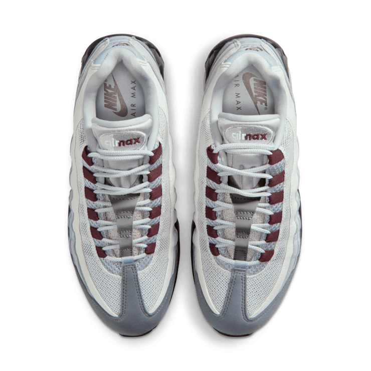 Nike Air Max 95 Smoke Grey Burgundy Crush (W) Angle 5