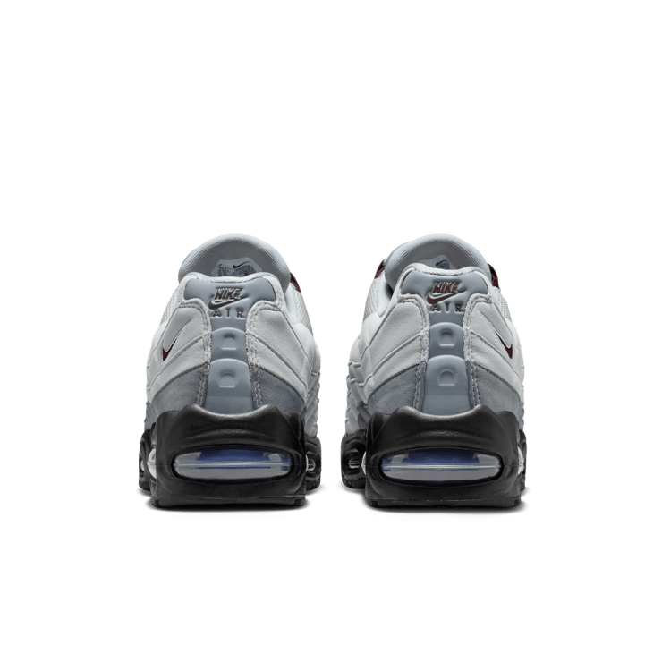 Nike Air Max 95 Smoke Grey Burgundy Crush (W) Angle 4
