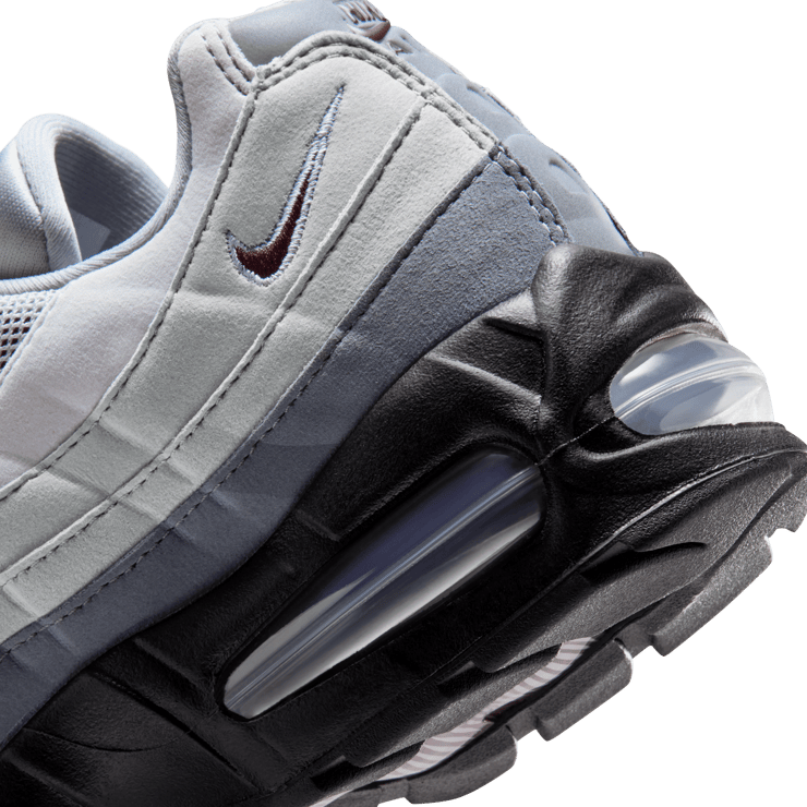 Nike Air Max 95 Smoke Grey Burgundy Crush (W) Angle 6