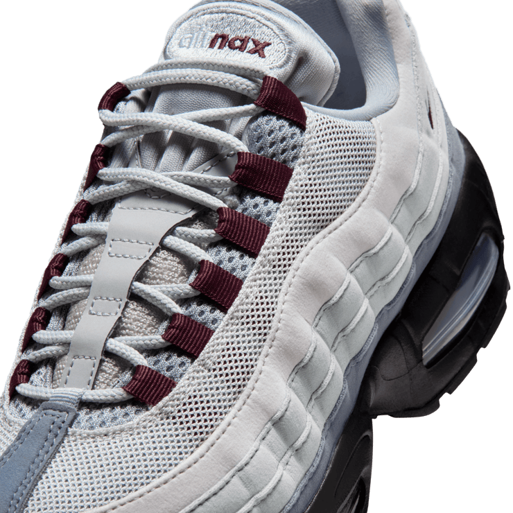Nike Air Max 95 Smoke Grey Burgundy Crush (W) Angle 7
