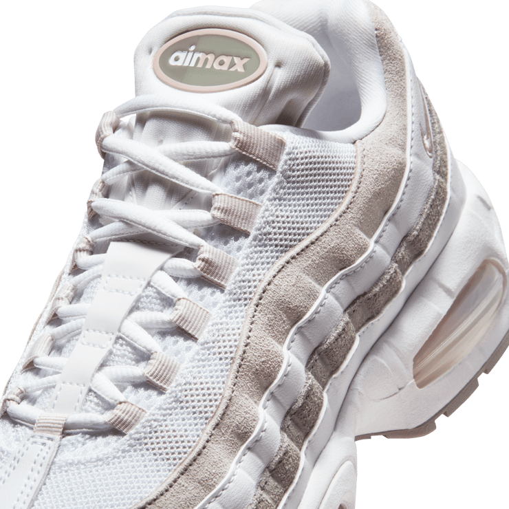 Nike Air Max 95 OG Big Bubble White Pearl Grey (W) Angle 3