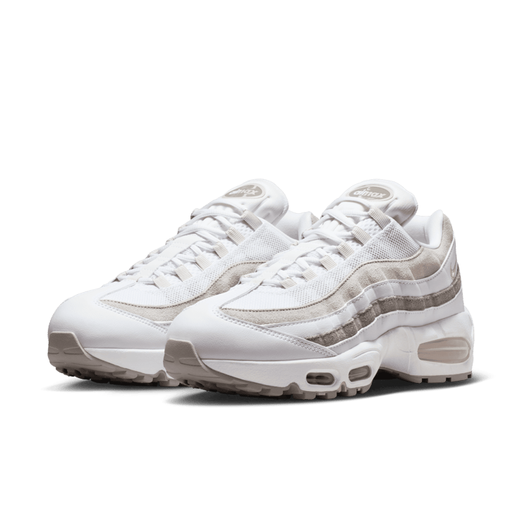 Nike Air Max 95 OG Big Bubble White Pearl Grey (W) Angle 0