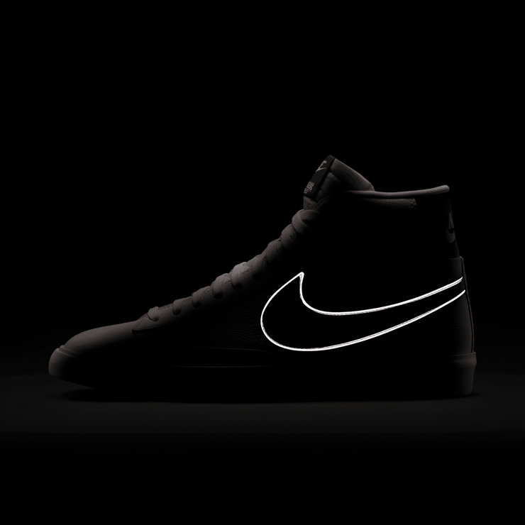 Nike Blazer Mid Stranger Things Hawkins High School Angle 3