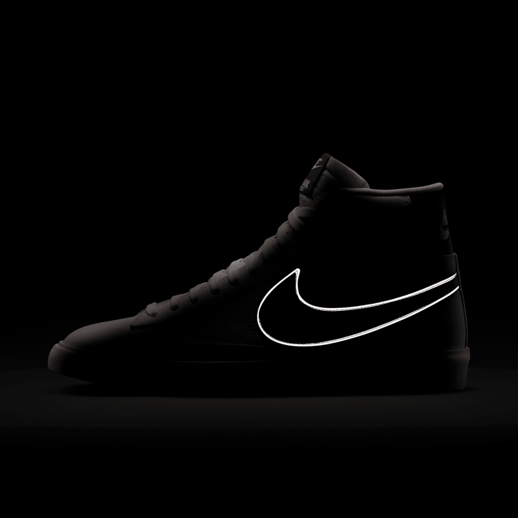 Nike Blazer Mid Stranger Things Hawkins High School Angle 1