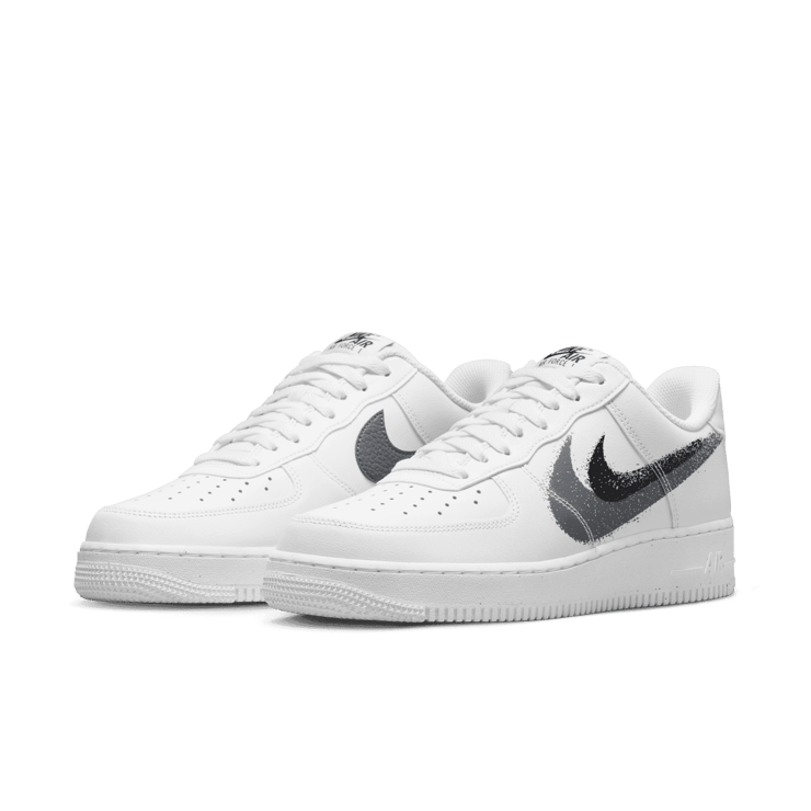 Nike Air Force 1 Low Spray Paint Swoosh Angle 3