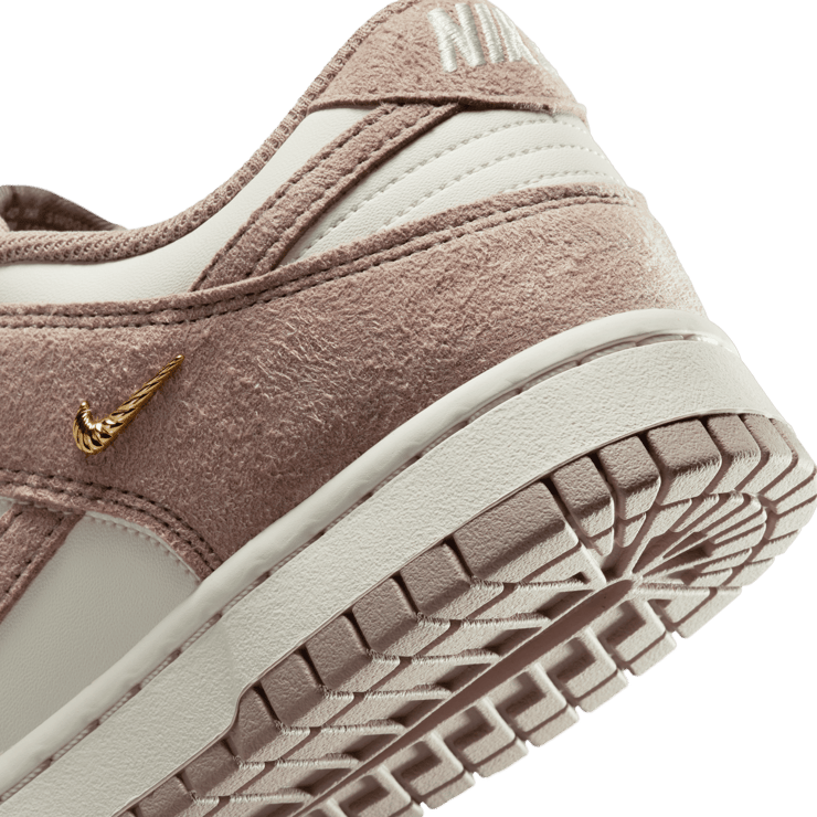 Nike Dunk Low Malt Gold Mini Swoosh (W) Angle 21