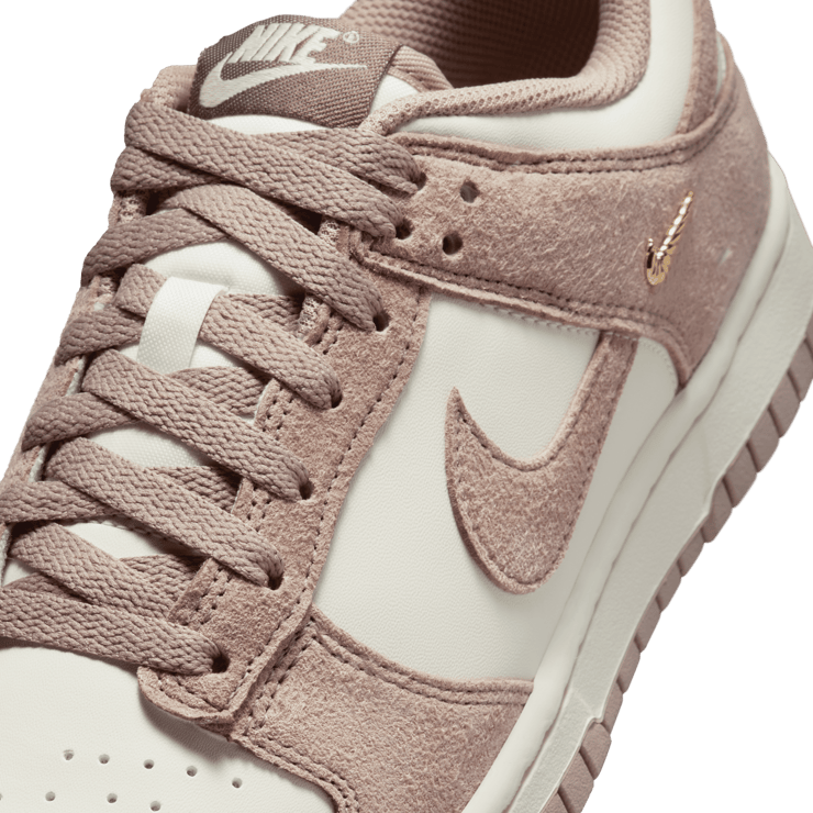 Nike Dunk Low Malt Gold Mini Swoosh (W) Angle 20