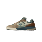 New Balance Numeric Andrew Reynolds 933 Mushroom New Spruce Angle 0