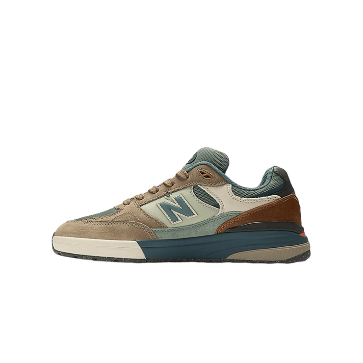New Balance Numeric Andrew Reynolds 933 Mushroom New Spruce Angle 0