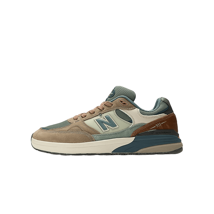 New Balance Numeric Andrew Reynolds 933 Mushroom New Spruce Angle 5