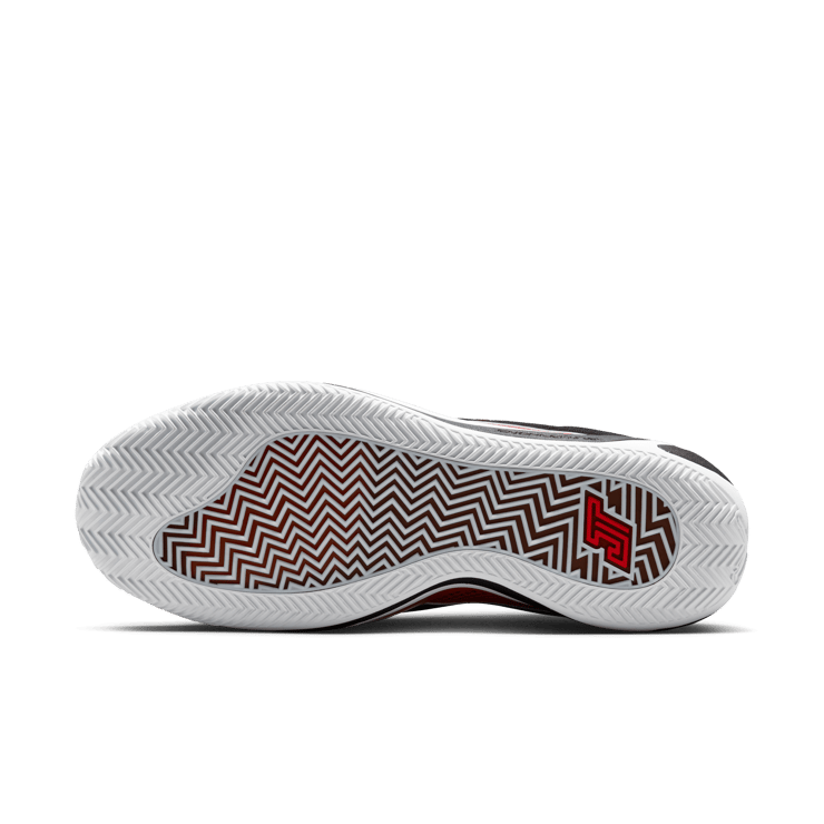 Jordan Tatum 4 Black University Red Angle 7