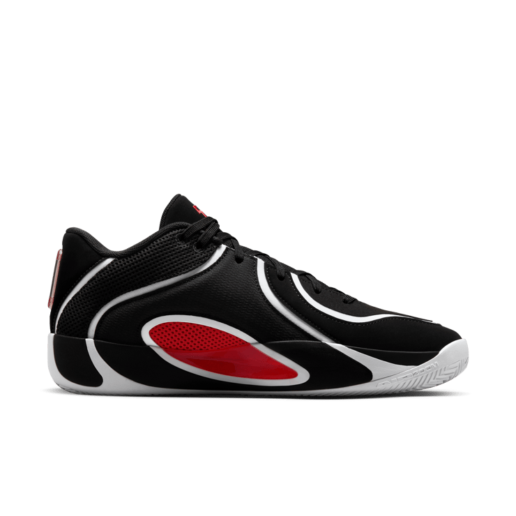 Jordan Tatum 4 Black University Red Angle 1