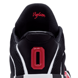 Jordan Tatum 4 Black University Red (GS) Angle 29