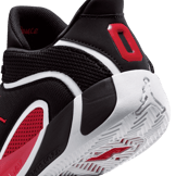 Jordan Tatum 4 Black University Red (GS) Angle 43