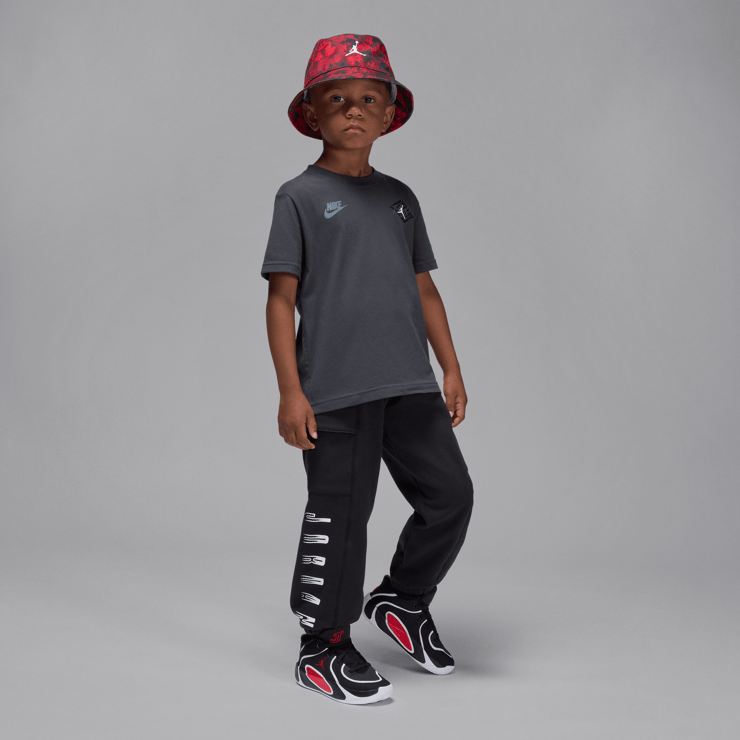 Jordan Tatum 4 Black University Red (PS) Angle 47