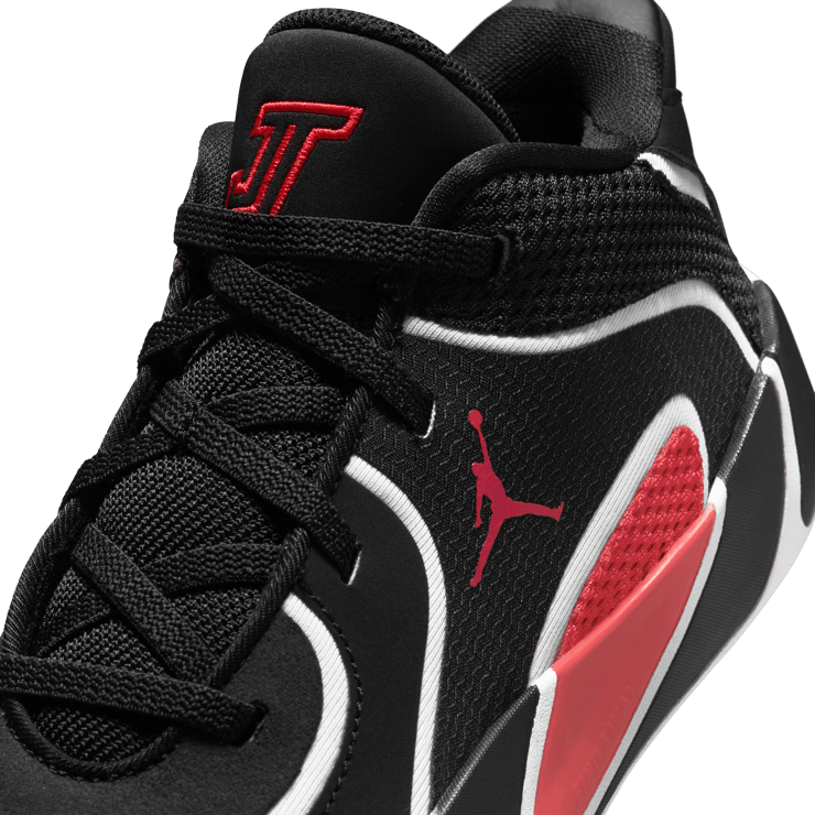 Jordan Tatum 4 Black University Red (PS) Angle 50