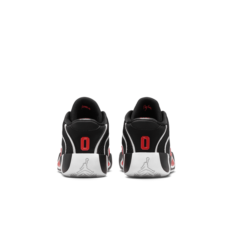 Jordan Tatum 4 Black University Red (PS) Angle 27