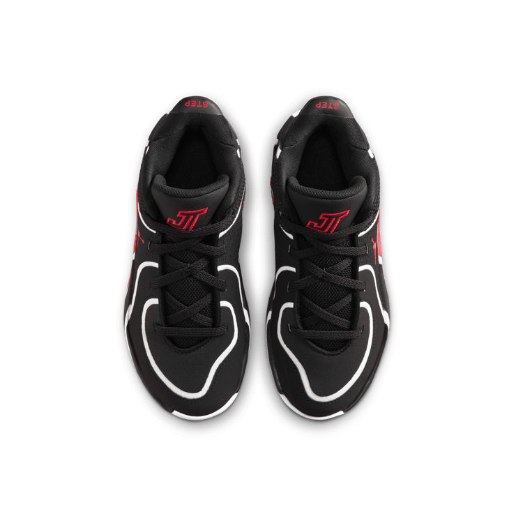 Jordan Tatum 4 Black University Red (PS) Angle 26