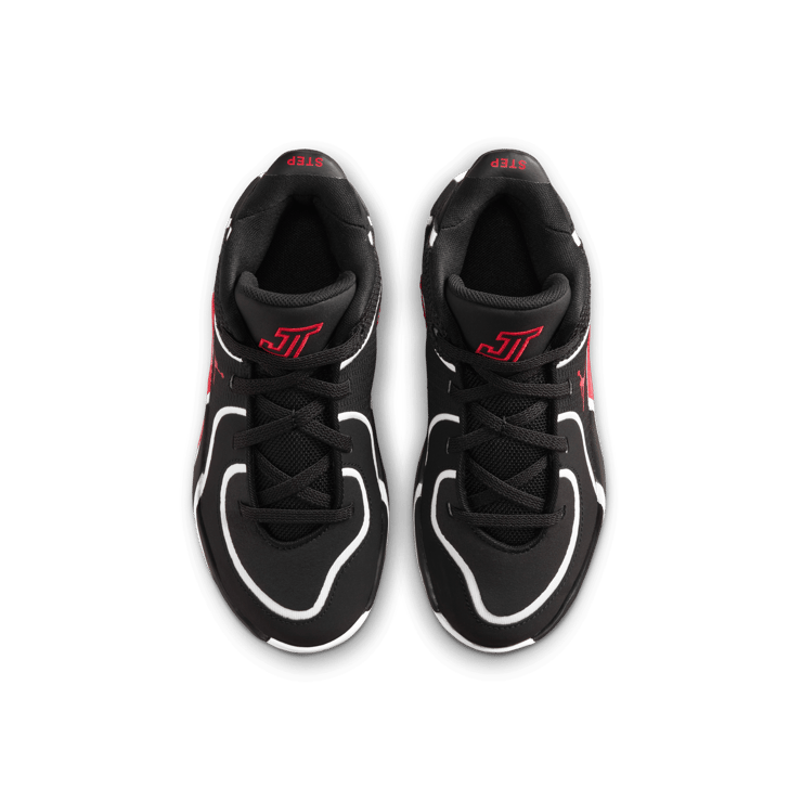 Jordan Tatum 4 Black University Red (PS) Angle 30
