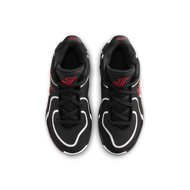 Jordan Tatum 4 Black University Red (PS) Angle 33