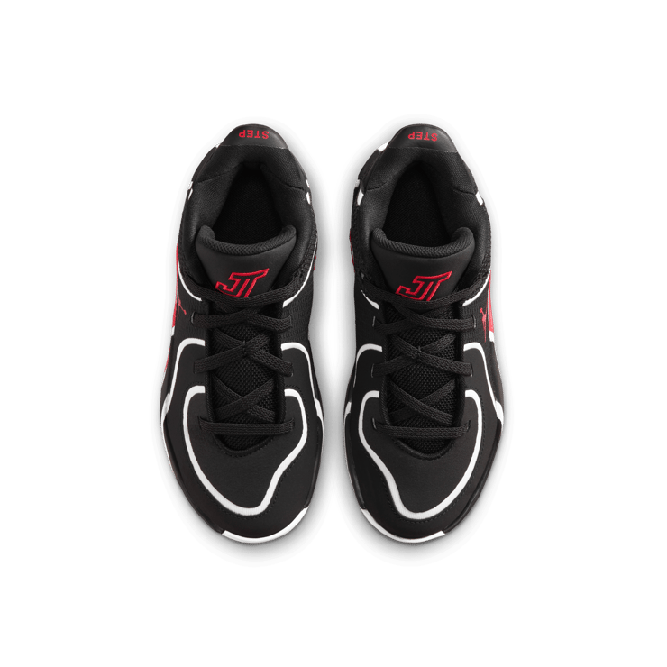 Jordan Tatum 4 Black University Red (PS) Angle 38