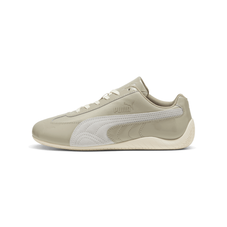 Puma Speedcat Patent Pebble Gray Feather Gray Angle 0