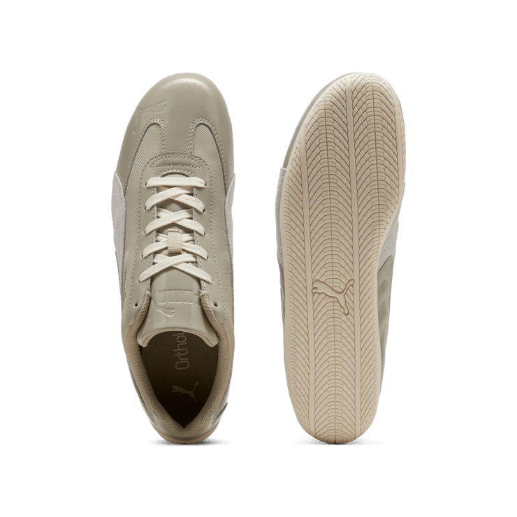 Puma Speedcat Patent Pebble Gray Feather Gray Angle 1